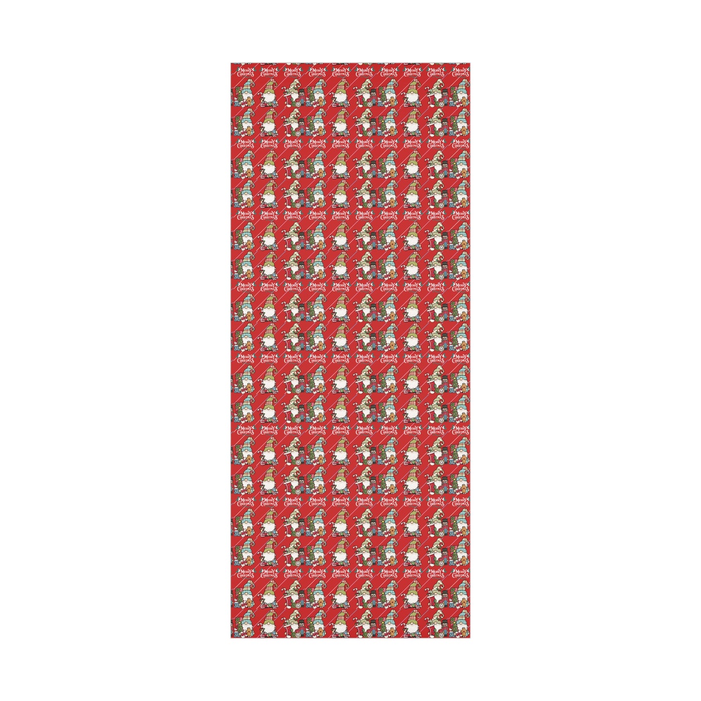 Gnomes Gift Wrap Papers, Christmas Gnomes gift wrap