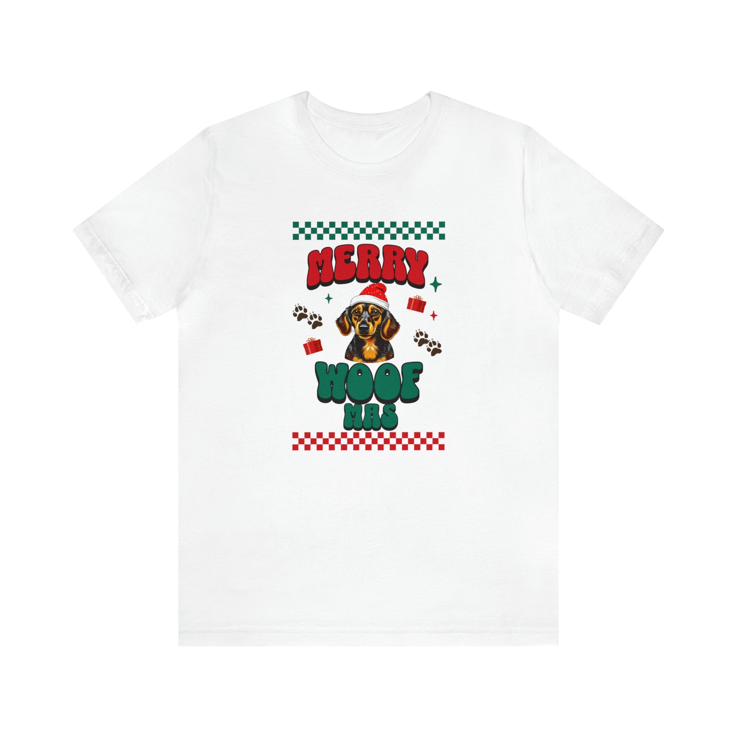 Merry Woofmas, wiener lover shirt, christmas wiener shirt