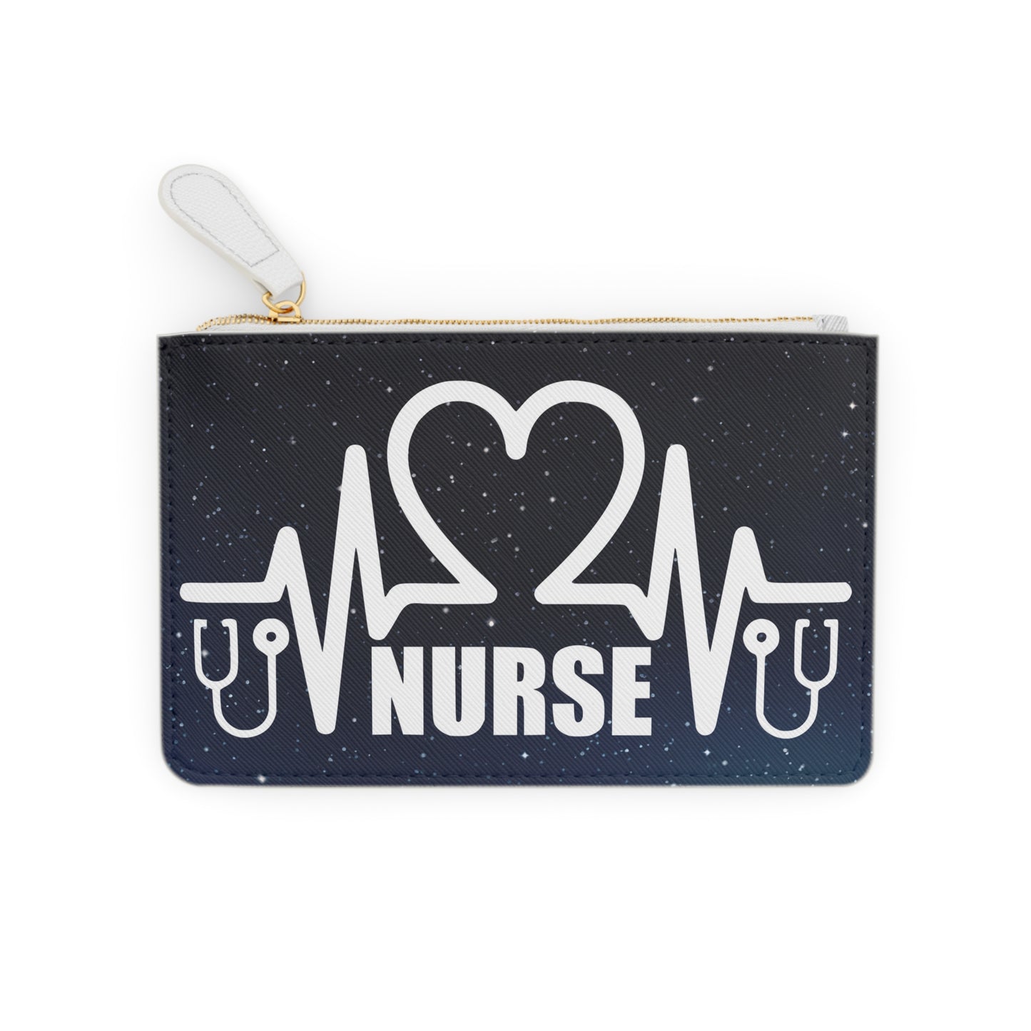 Nurse clutch bag, Mini Clutch Bag, Nurse wallet, Cruelty-Free Faux Leather, Vegan