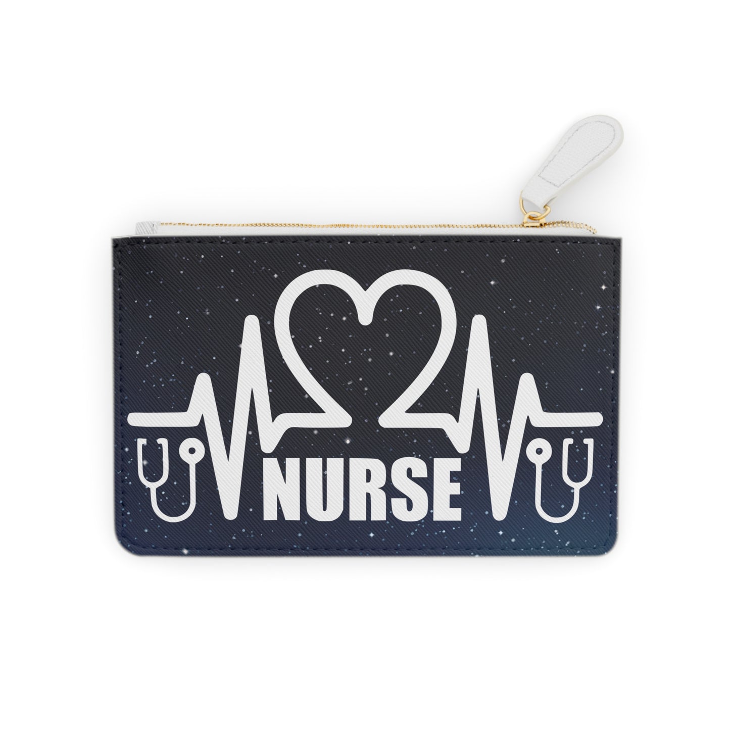 Nurse clutch bag, Mini Clutch Bag, Nurse wallet, Cruelty-Free Faux Leather, Vegan