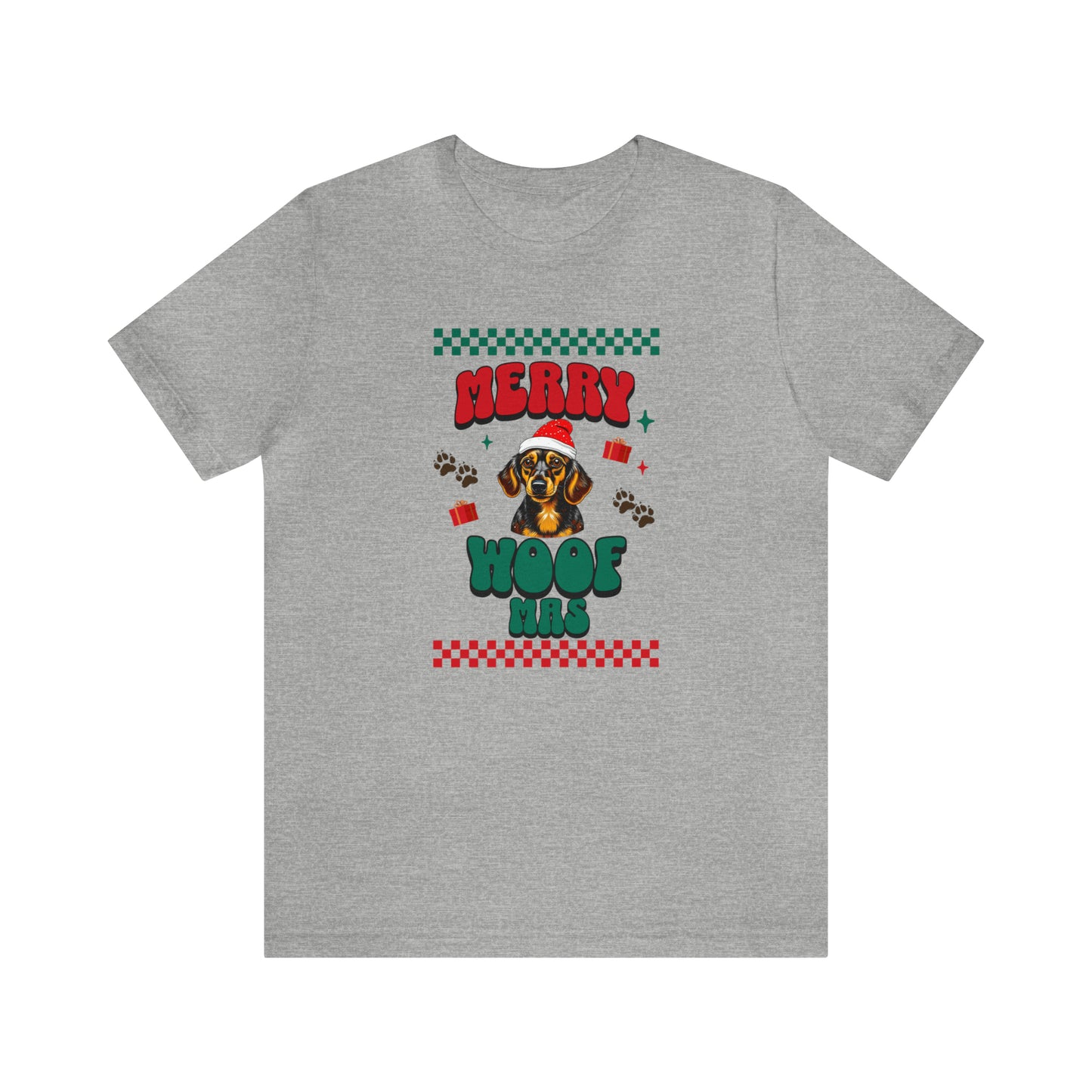 Merry Woofmas, wiener lover shirt, christmas wiener shirt