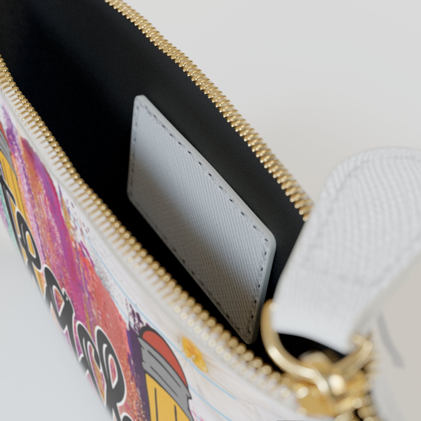 Teacher clutch bag, Mini Clutch Bag, Teacher bag, Cruelty-Free Faux Leather, Vegan