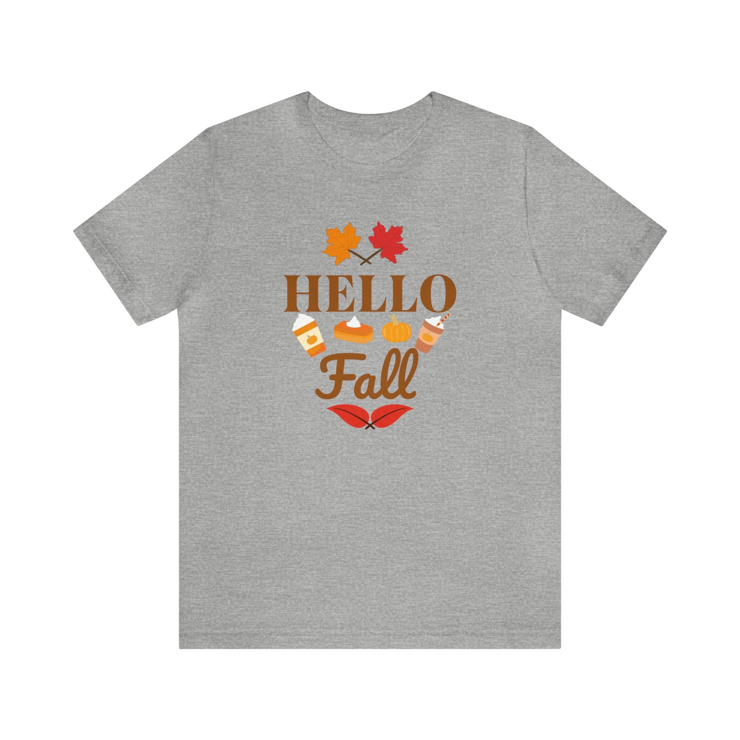 hello fall shirt, fall Outfit for Woman