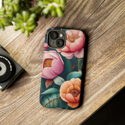 wildflower phone case, flower iphone case, flower Samsung case