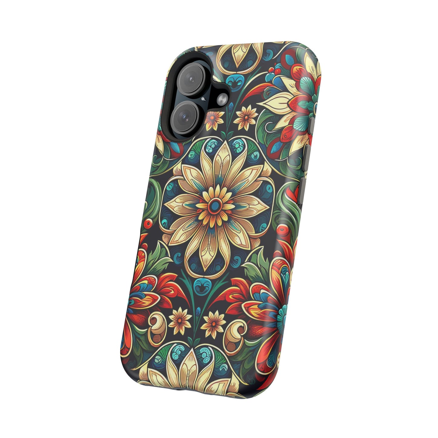 Celestial flowers MagSafe Tough Iphone Case