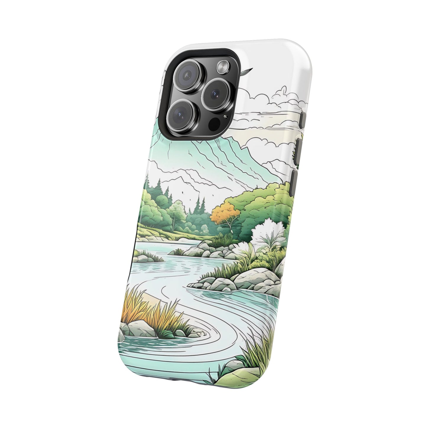 Mountain MagSafe Tough Iphone Case