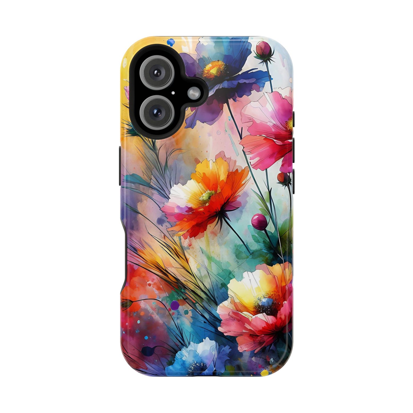 Flowers Style MagSafe Tough Iphone Case