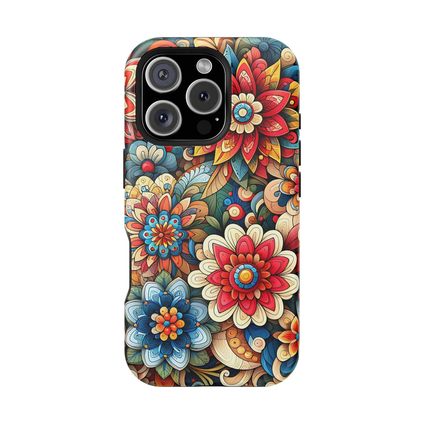 Flowers MagSafe Tough Iphone Case