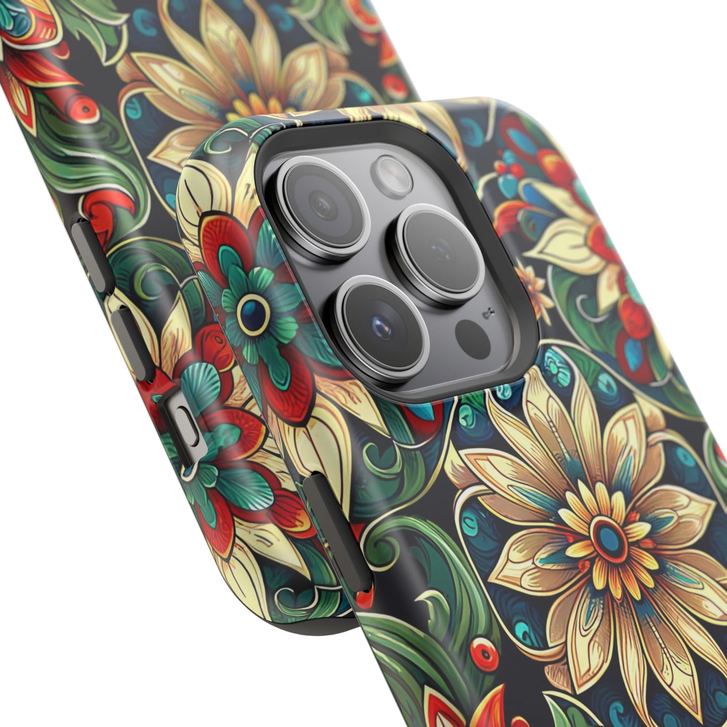 Celestial flowers MagSafe Tough Iphone Case