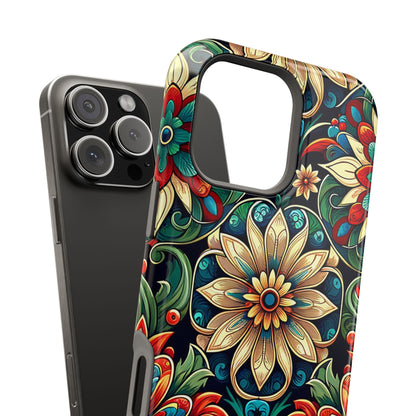 Celestial flowers MagSafe Tough Iphone Case