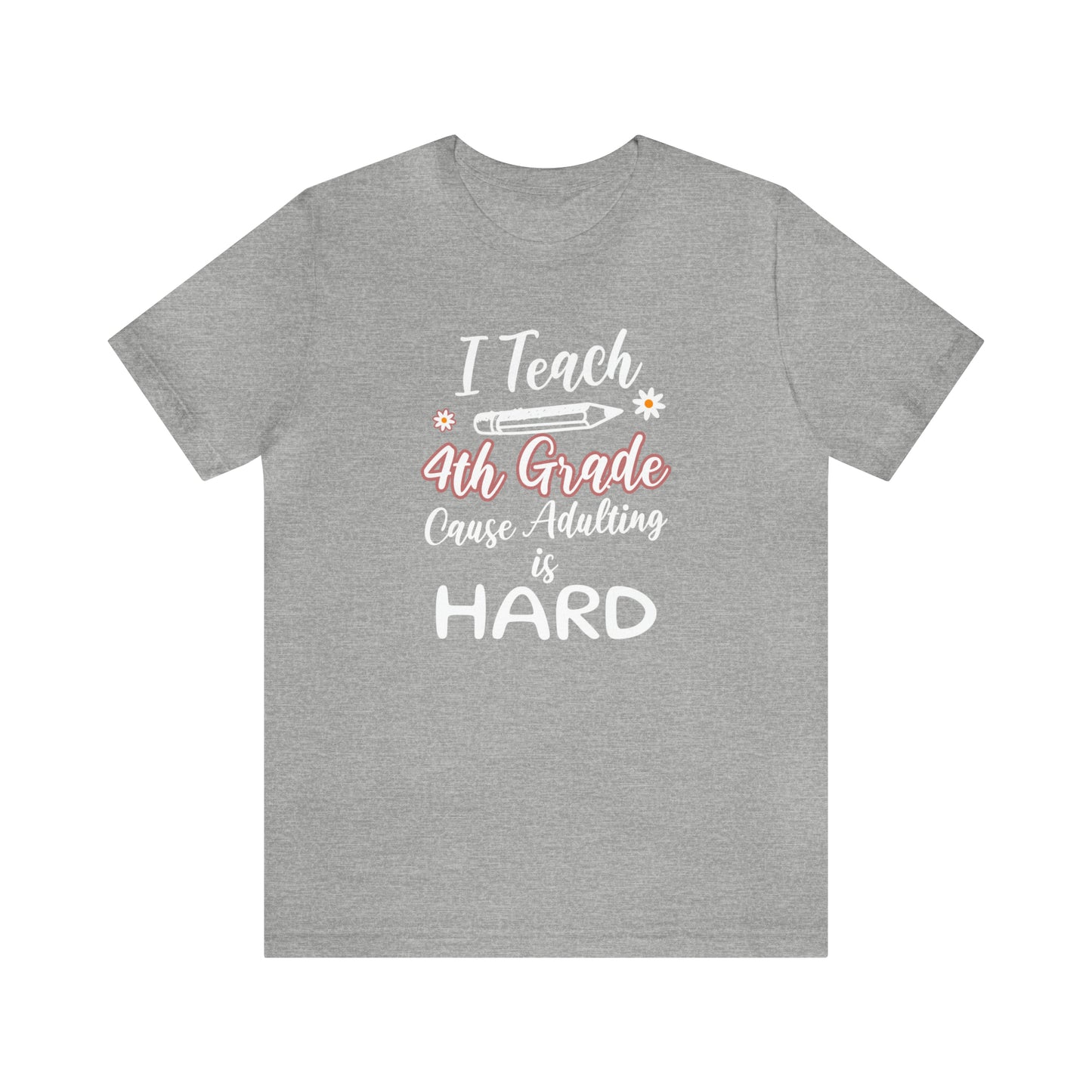 Funny 4th grade teacher shirt for back to school teacher appreciation gift