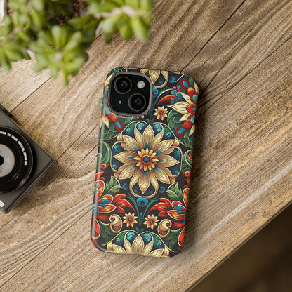 Celestial flowers MagSafe Tough Iphone Case