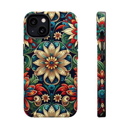 Celestial flowers MagSafe Tough Iphone Case