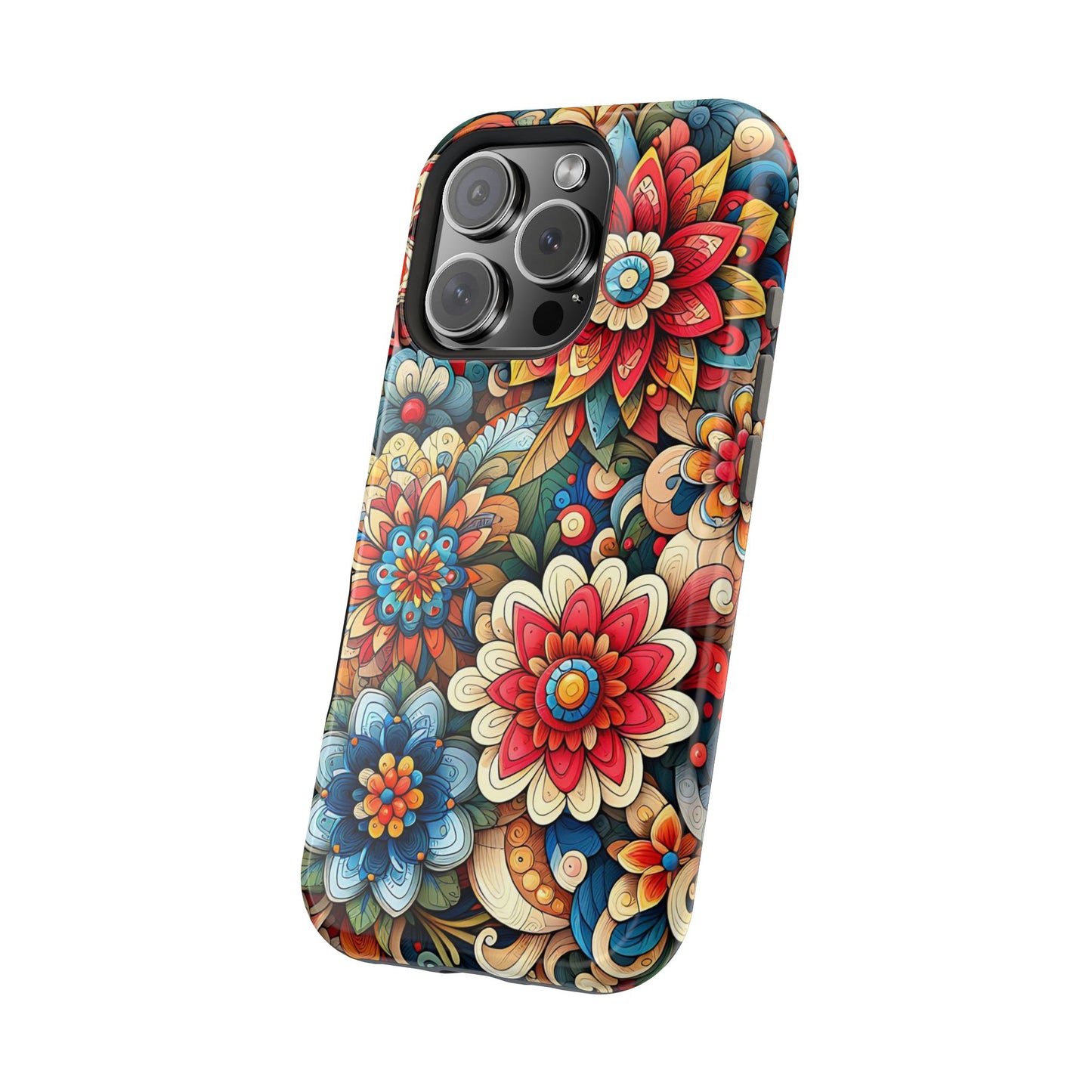 Flowers MagSafe Tough Iphone Case