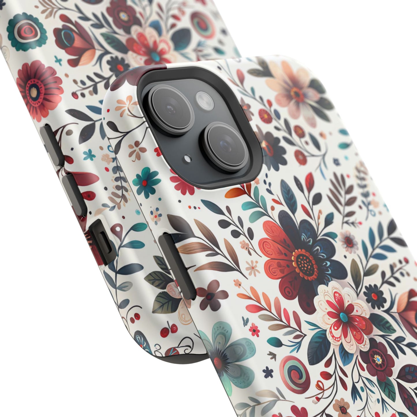 Boho flowers MagSafe Tough Iphone Case