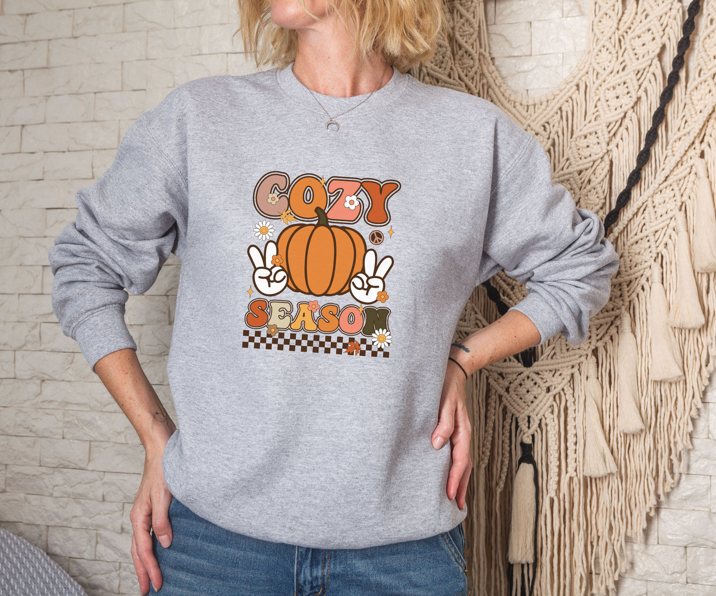 cozy season sweatshirt, fall shirt, thanksgiving sweatshirt