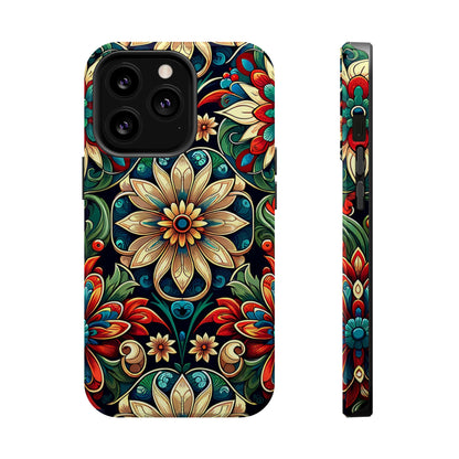 Celestial flowers MagSafe Tough Iphone Case