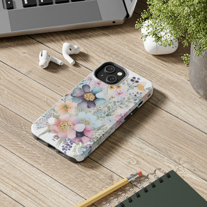 wildflower phone case, iphone case