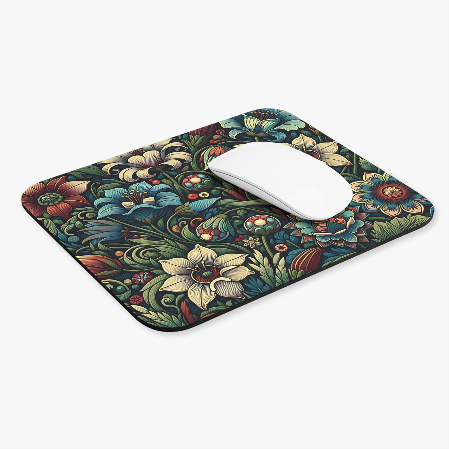 Flower Mouse Pad Rectangle