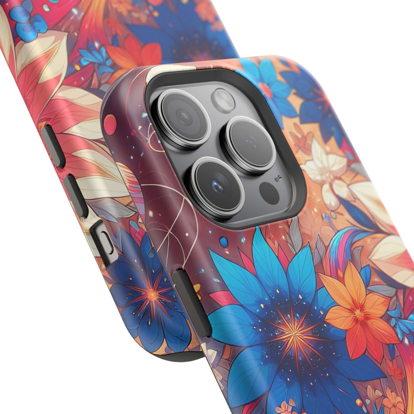 Celestial flowers MagSafe Tough Iphone Case