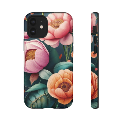 wildflower phone case, flower iphone case, flower Samsung case