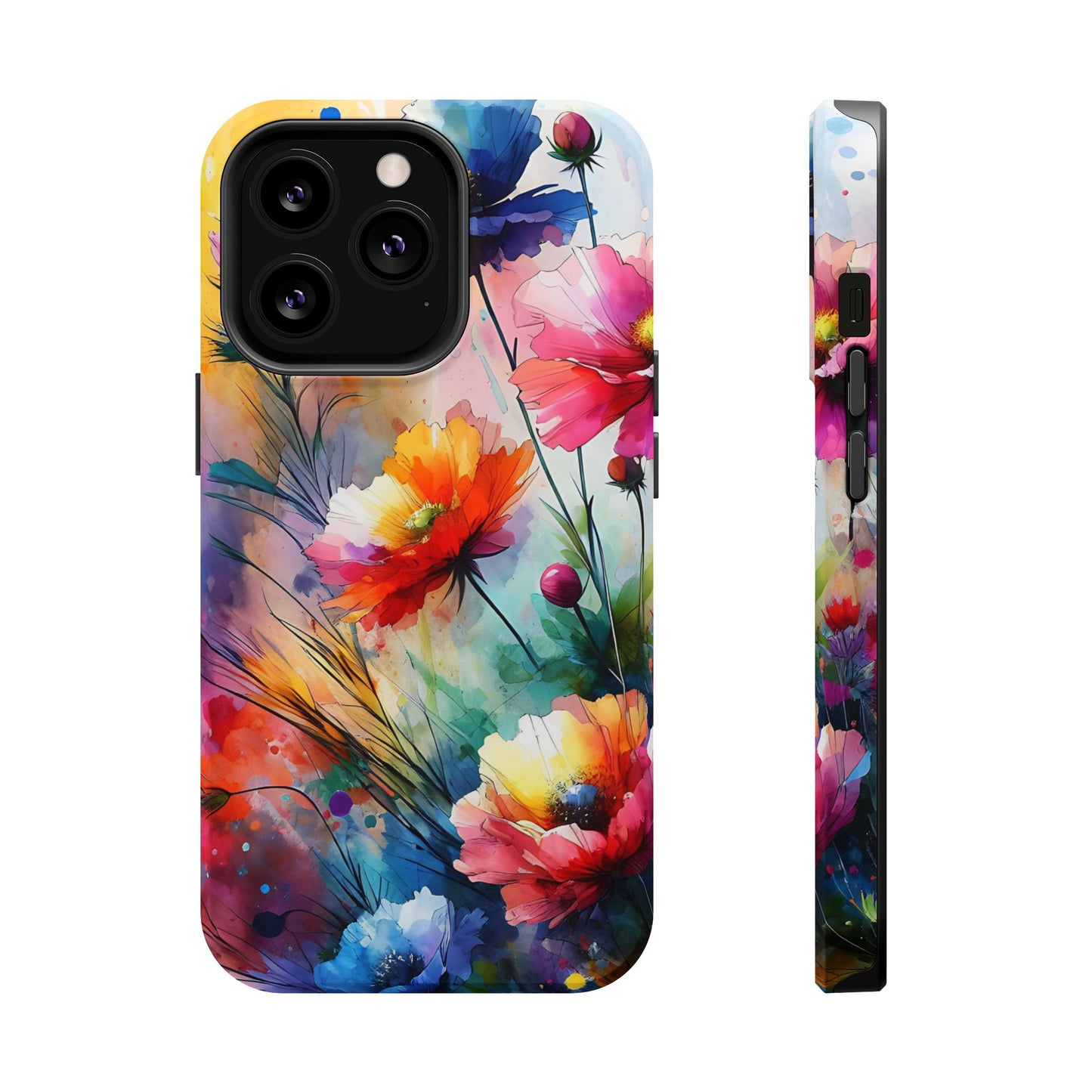 Flowers Style MagSafe Tough Iphone Case