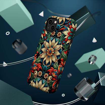 Celestial flowers MagSafe Tough Iphone Case