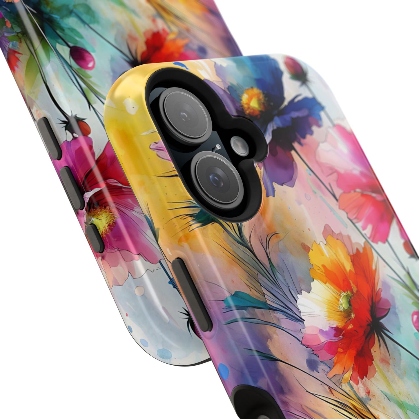 Flowers Style MagSafe Tough Iphone Case