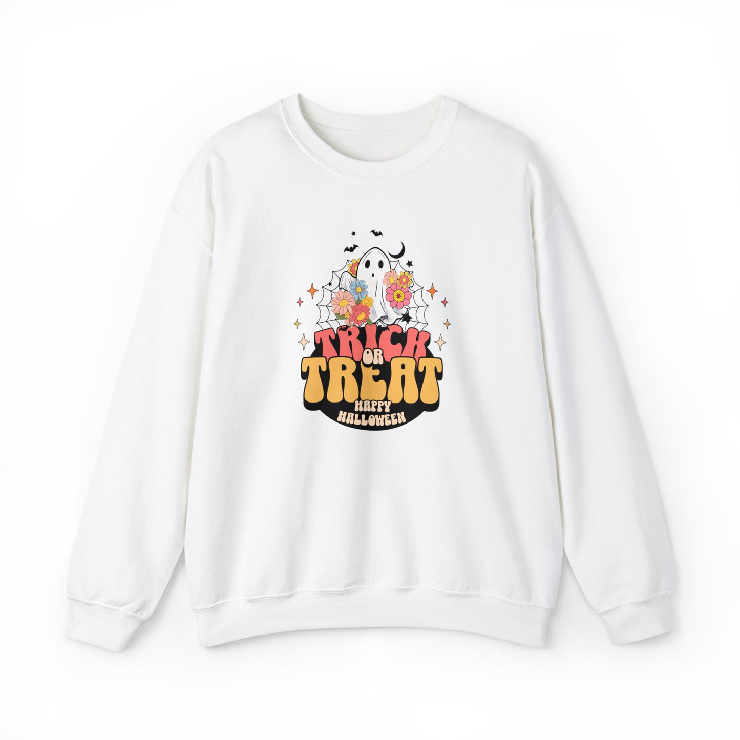 Trick or treat, halloween, halloween sweatshirt