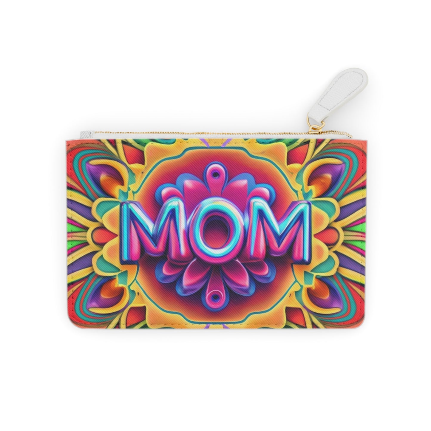 Mini Clutch Bag, mom clutch bag, gift for mom, psychedelic clutch bag