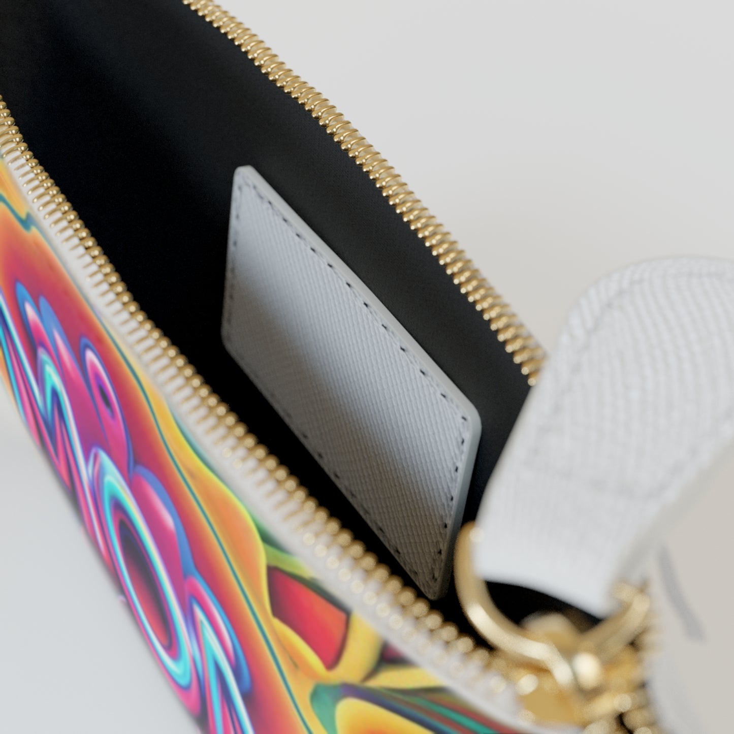 Mini Clutch Bag, mom clutch bag, gift for mom, psychedelic clutch bag