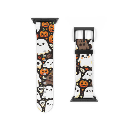 Halloween Faux Leather Apple Watch Band