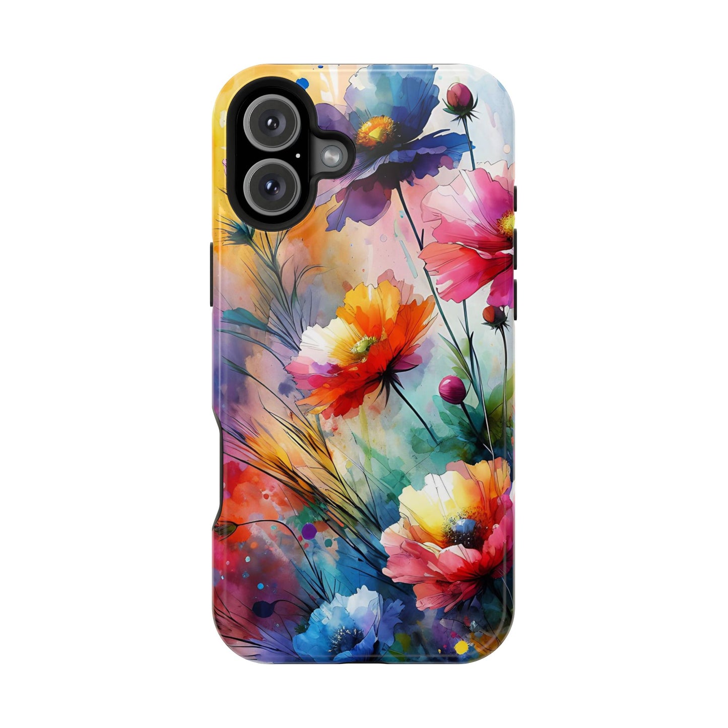 Flowers Style MagSafe Tough Iphone Case