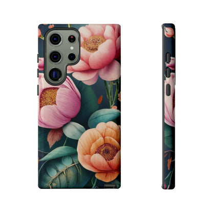 wildflower phone case, flower iphone case, flower Samsung case