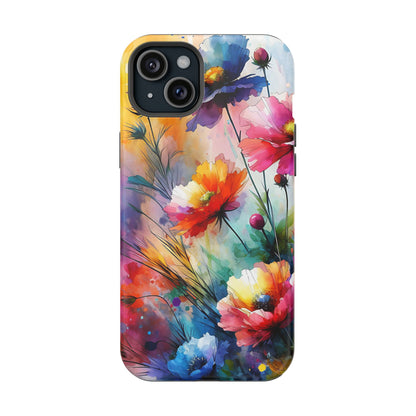 Flowers Style MagSafe Tough Iphone Case