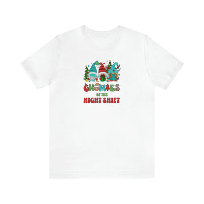 Gnomies of the night shift, christmas nurse shirt