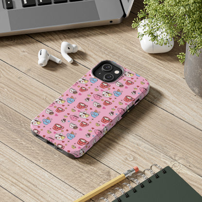 IPhone case kawaii, cute kawaii case, christmas gift,Tough Phone Cases