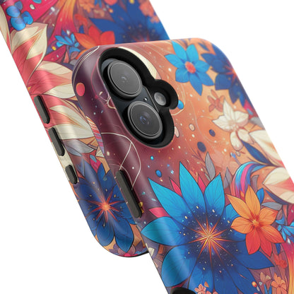 Celestial flowers MagSafe Tough Iphone Case