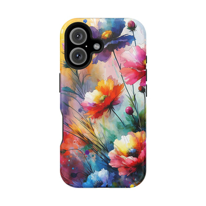 Flowers Style MagSafe Tough Iphone Case