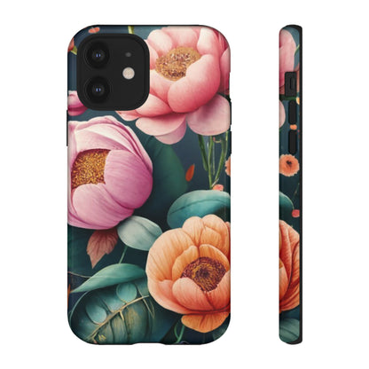 wildflower phone case, flower iphone case, flower Samsung case