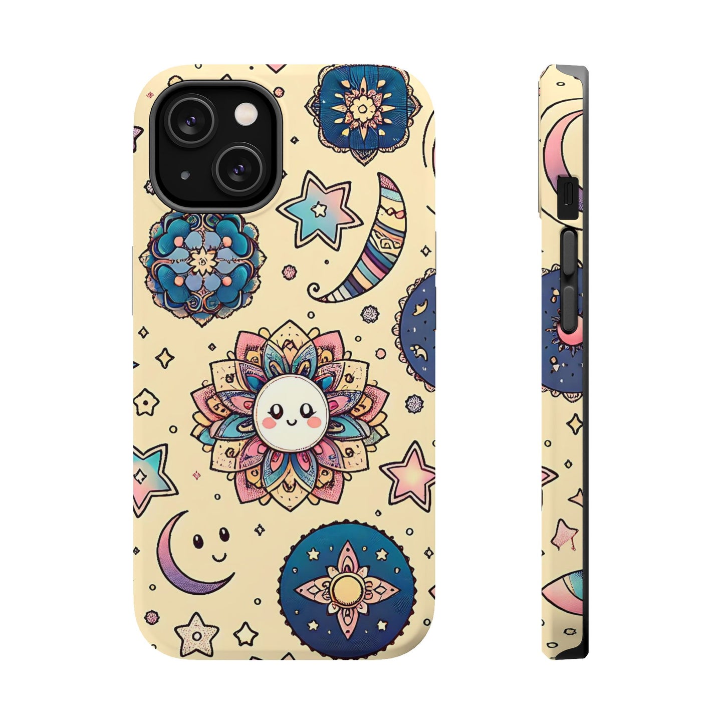 Celestial flowers MagSafe Tough Iphone Case