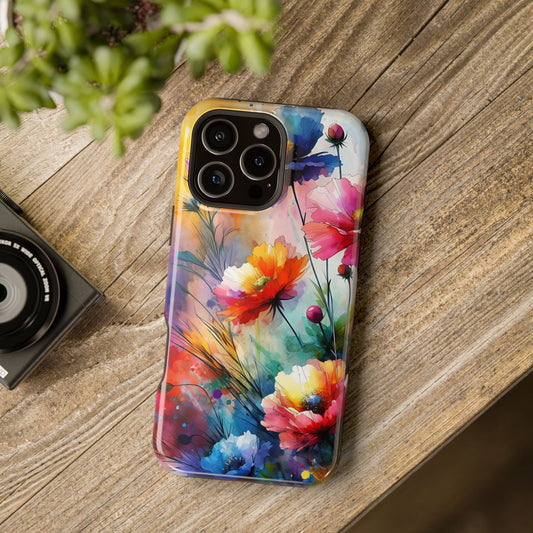 Flowers Style MagSafe Tough Iphone Case