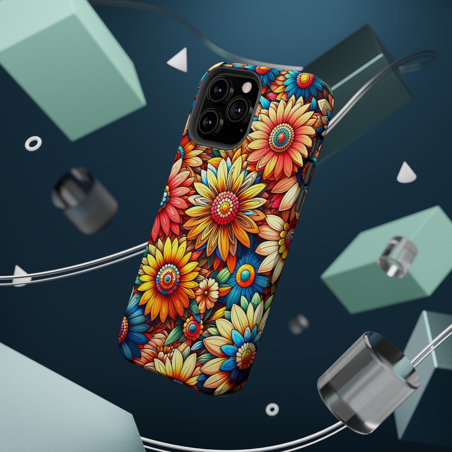 Flowers MagSafe Tough Iphone Case