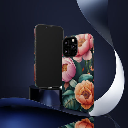 wildflower phone case, flower iphone case, flower Samsung case