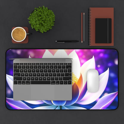 Lotus flower Desk Mat