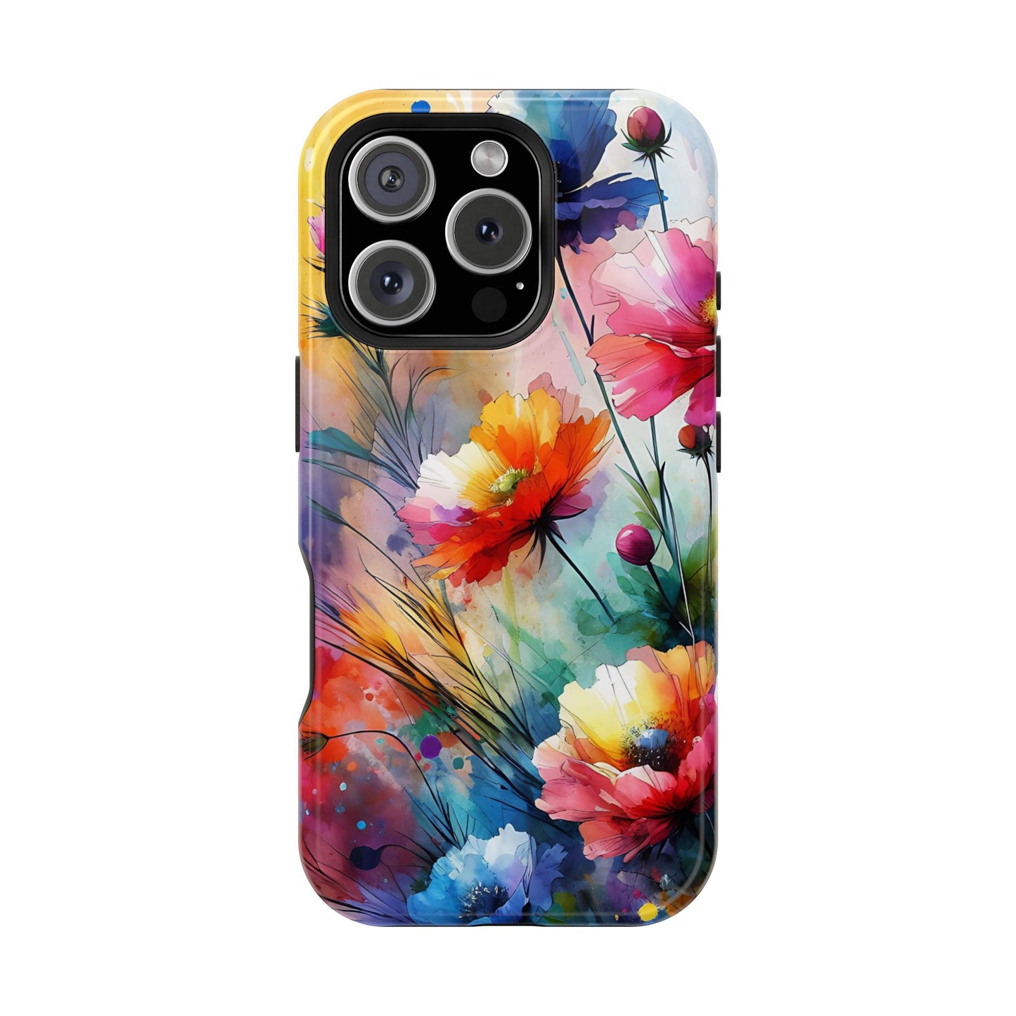 Flowers Style MagSafe Tough Iphone Case