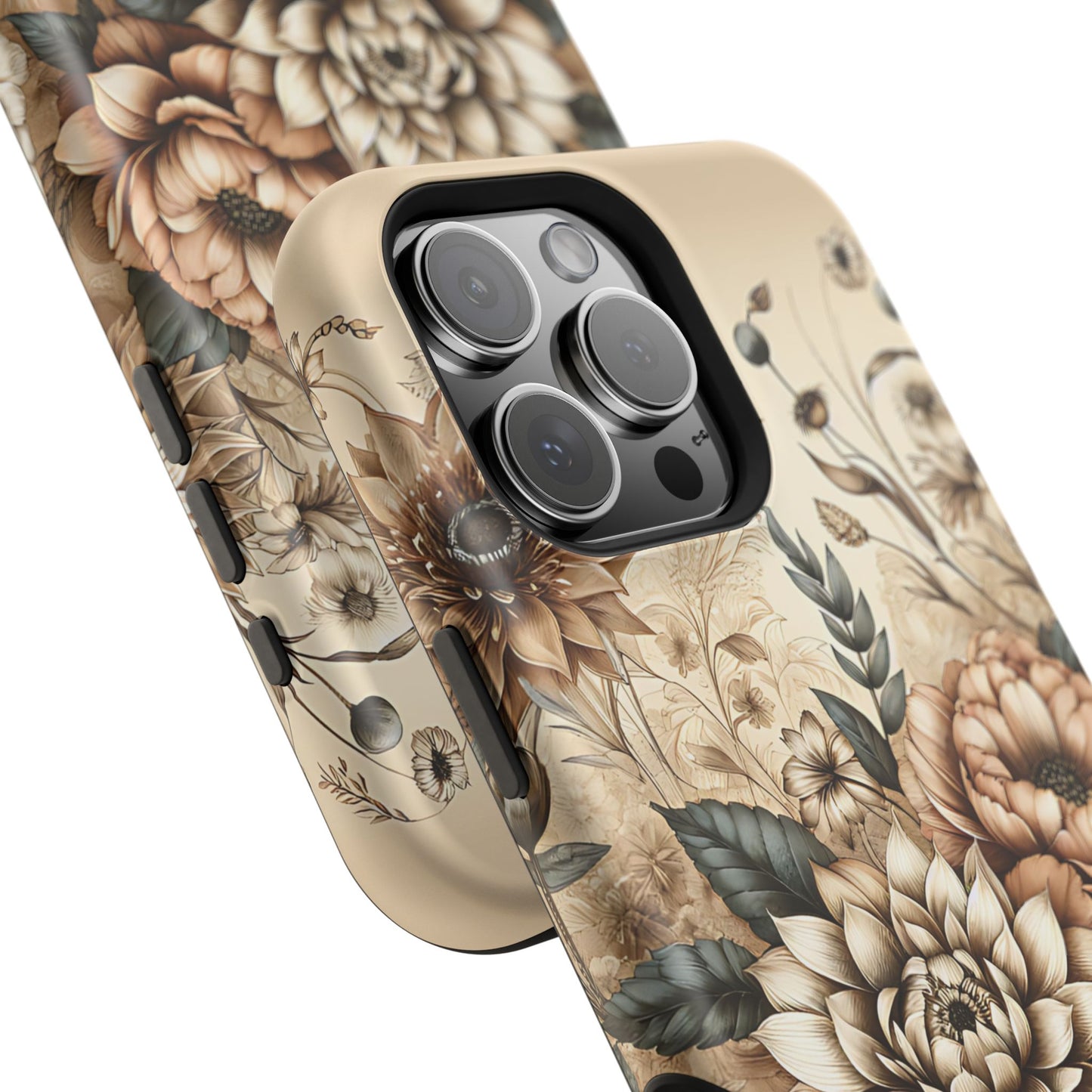 Boho flowers MagSafe Tough Iphone Case