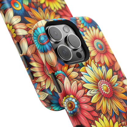 Flowers MagSafe Tough Iphone Case