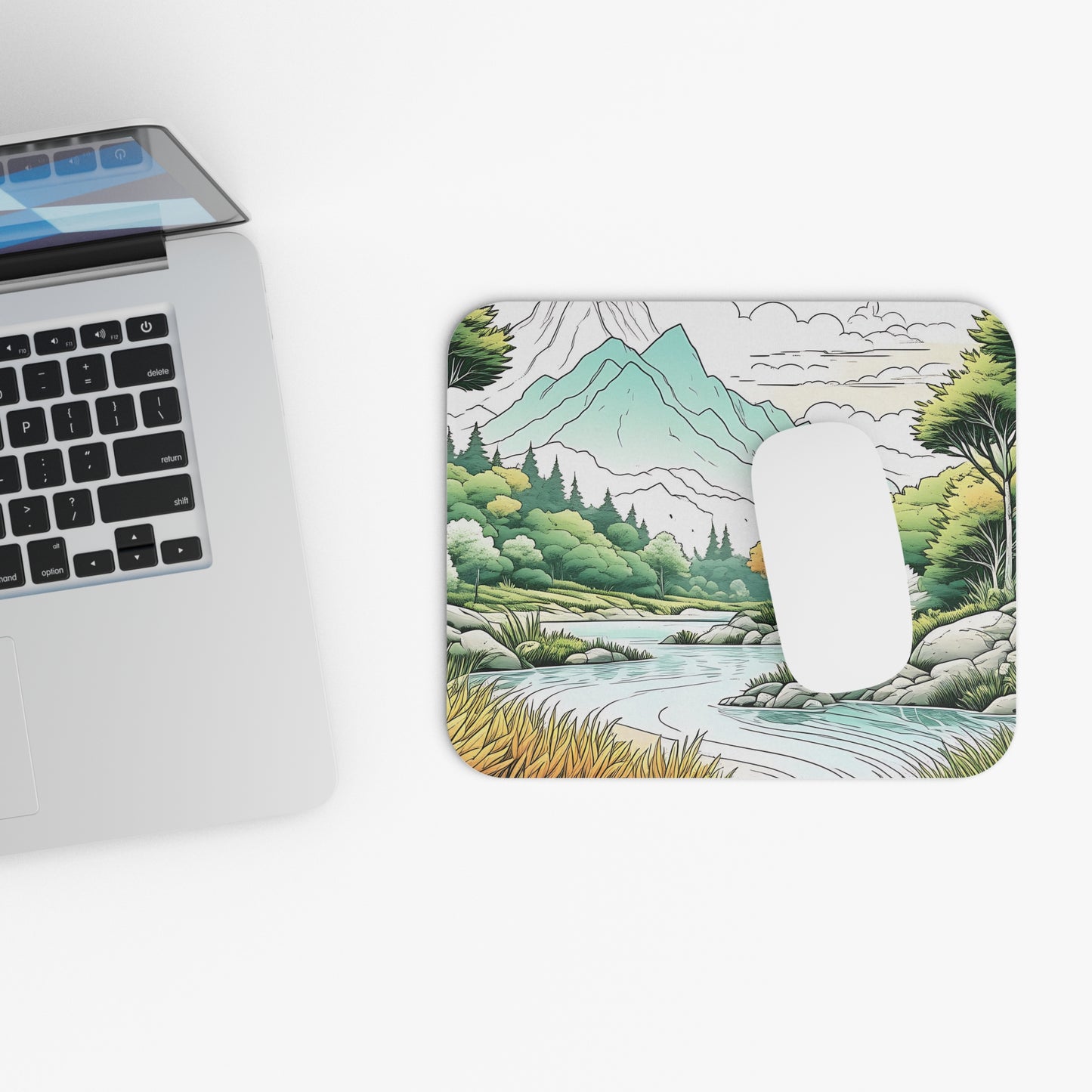 Mountains MousePad Rectangle