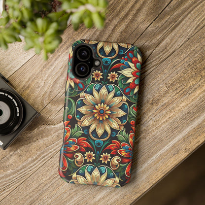 Celestial flowers MagSafe Tough Iphone Case